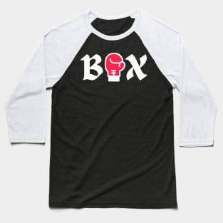 Box Boxing Glove Martial Arts Sport Baseball T-Shirt